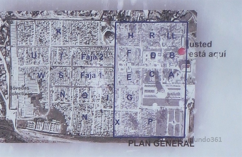 castro santa ifigenia cemetery map